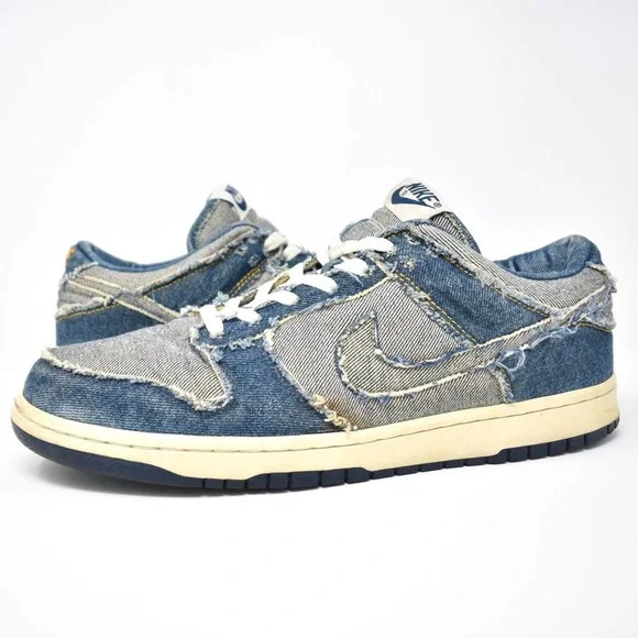 Nike Shoes 206 Nike Dunk Low Cl Denim Poshmark
